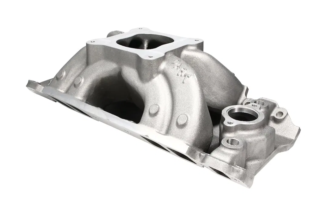 41125000 – DART Intake Manifold, For Use With Rectangle Port Tall Deck Big Block Chevy Engines 3500 - 9000 RPM Single...